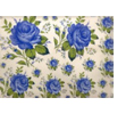 Ref. 78214 -  DECALQUE FLOR AZUL ESCURO 0986